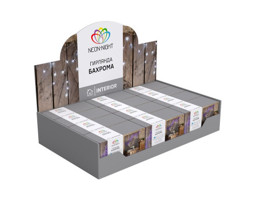 Купить Светодиодная бахрома Neon-Night 255-009| VIVID-LIGHT.RU