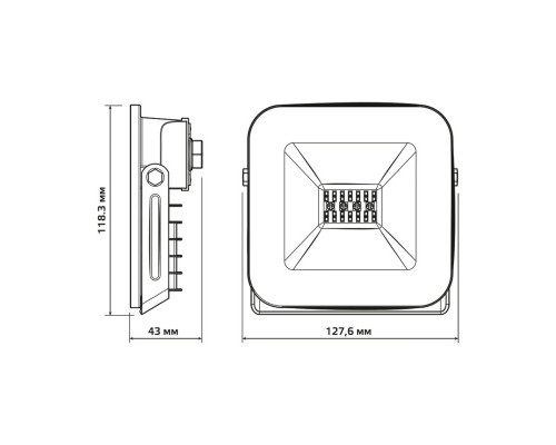Заказать Прожектор Gauss 3550132| VIVID-LIGHT.RU