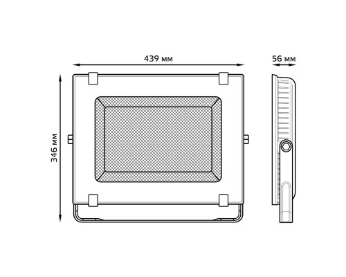 Заказать Прожектор Gauss 613100200| VIVID-LIGHT.RU