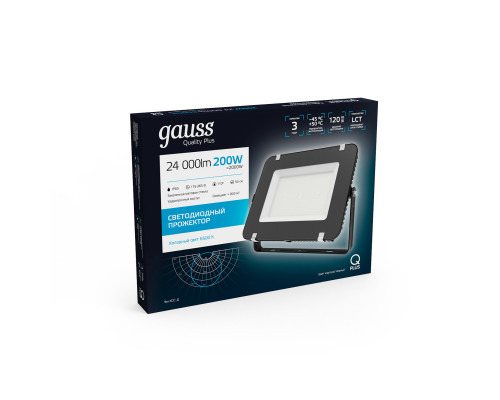 Заказать Прожектор Gauss 613100200| VIVID-LIGHT.RU