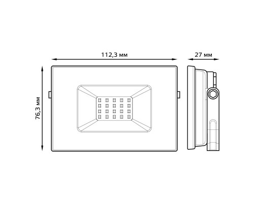 Оформить заказ Прожектор Gauss 613100320| VIVID-LIGHT.RU