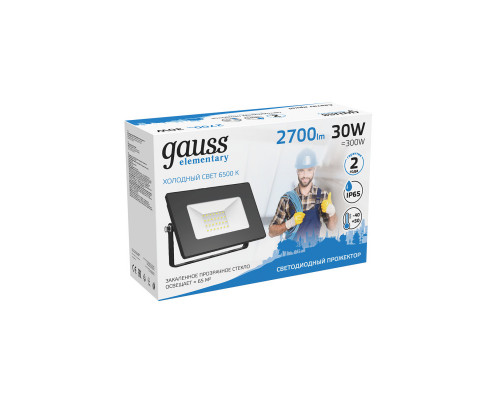 Заказать Прожектор Gauss 613100330| VIVID-LIGHT.RU