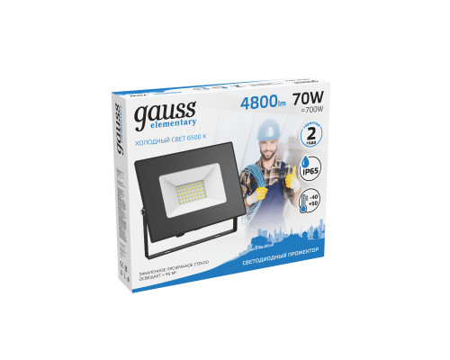 Купить Прожектор Gauss 613100370| VIVID-LIGHT.RU