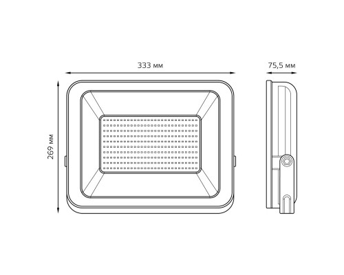 Сделать заказ Прожектор Gauss 613100200P| VIVID-LIGHT.RU