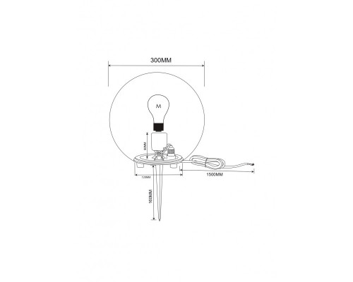 Оформить заказ Садово-парковый светильник Maytoni O594FL-01W| VIVID-LIGHT.RU