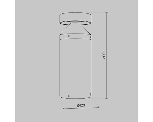 Купить Садово-парковый светильник Maytoni O591FL-L12GF3K| VIVID-LIGHT.RU