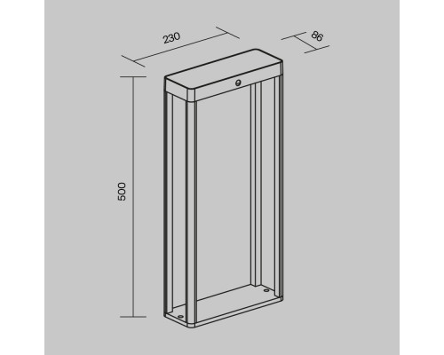 Заказать Садово-парковый светильник Maytoni OSL456FL-L2GF3K| VIVID-LIGHT.RU