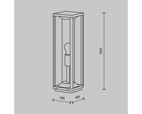 Заказать Садово-парковый светильник Maytoni O452FL-01GF1| VIVID-LIGHT.RU
