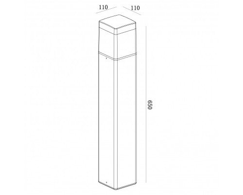 Купить Садовый светильник Mantra 8109| VIVID-LIGHT.RU