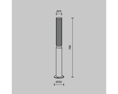 Оформить заказ Садово-парковый светильник Maytoni O593FL-L12BR3K| VIVID-LIGHT.RU