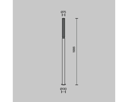Оформить заказ Садово-парковый светильник Maytoni O593FL-L20BR3K| VIVID-LIGHT.RU