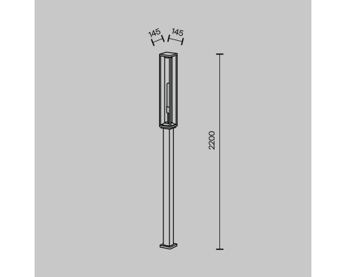 Купить Садово-парковый светильник Maytoni O452FL-01GF3| VIVID-LIGHT.RU