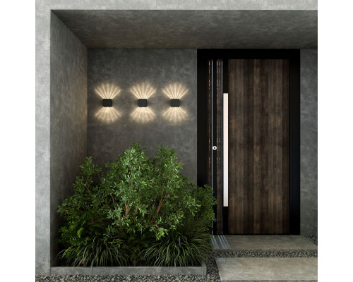 Купить Светильник настенный Elektrostandard Sole черный (35149/D)| VIVID-LIGHT.RU