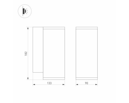 Сделать заказ Светильник настенный Arlight 037257| VIVID-LIGHT.RU
