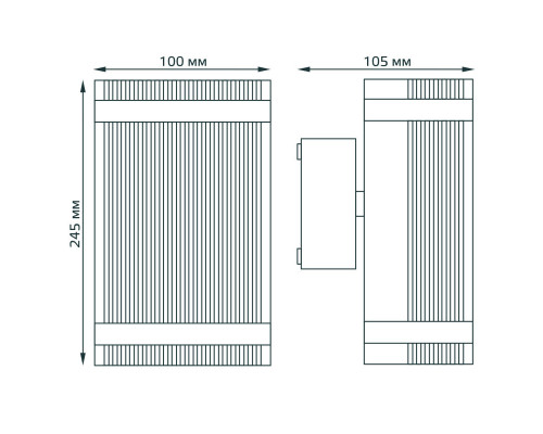 Купить Светильник настенный Gauss GD161| VIVID-LIGHT.RU