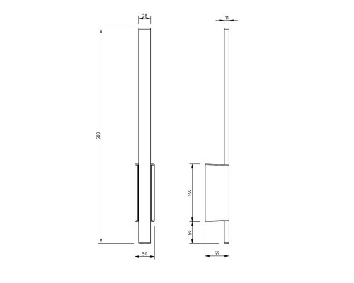 Сделать заказ Светильник настенный Escada 30009W/01LED| VIVID-LIGHT.RU