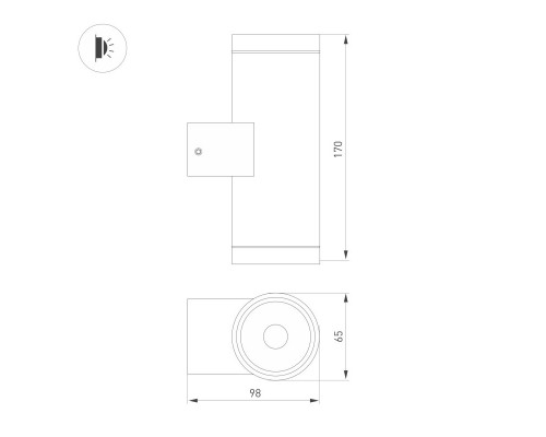 Сделать заказ Светильник настенный Arlight 044850| VIVID-LIGHT.RU