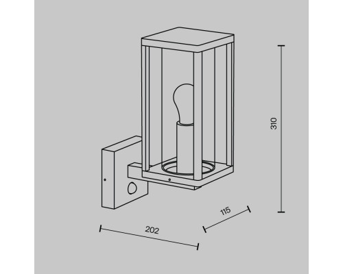 Заказать Светильник настенный Maytoni O452WL-01GFSR| VIVID-LIGHT.RU