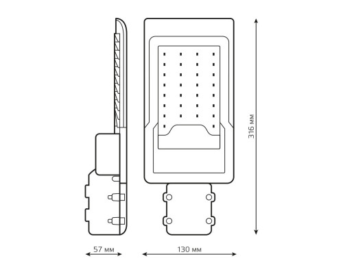 Купить Консольный светильник Gauss 629534330| VIVID-LIGHT.RU