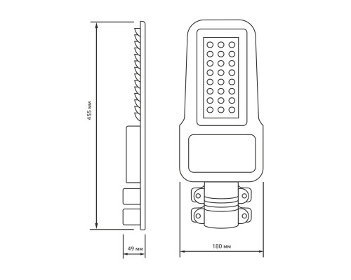 Купить Консольный светильник Gauss 629535300| VIVID-LIGHT.RU