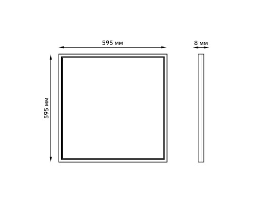 Сделать заказ Офисный светильник Gauss 145024336| VIVID-LIGHT.RU