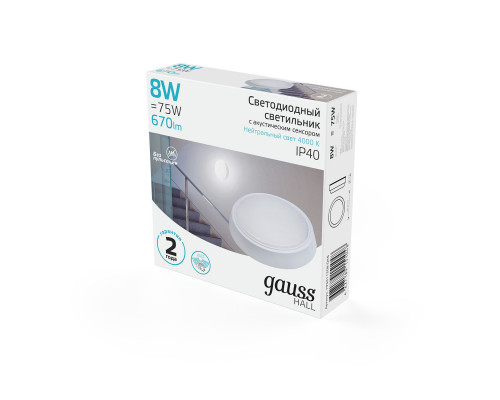 Сделать заказ Офисный светильник Gauss 193411208-OAS| VIVID-LIGHT.RU