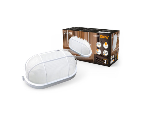 Купить Пылевлагозащищенный светильник Gauss 926602211| VIVID-LIGHT.RU