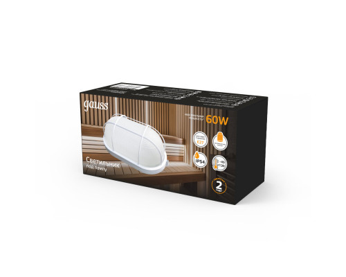 Купить Пылевлагозащищенный светильник Gauss 926602216| VIVID-LIGHT.RU