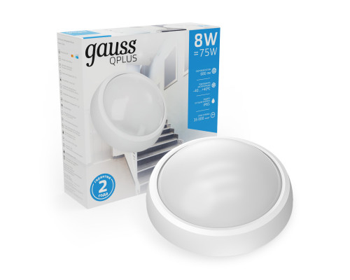 Оформить заказ Пылевлагозащищенный светильник Gauss 141411308| VIVID-LIGHT.RU