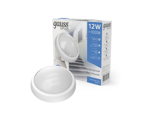 Купить Пылевлагозащищенный светильник Gauss 141411312| VIVID-LIGHT.RU