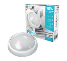 Пылевлагозащищенный светильник Gauss 142411215-S