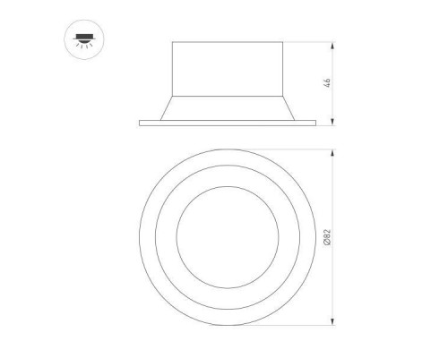 Заказать Светильник Downlight Arlight 035609| VIVID-LIGHT.RU