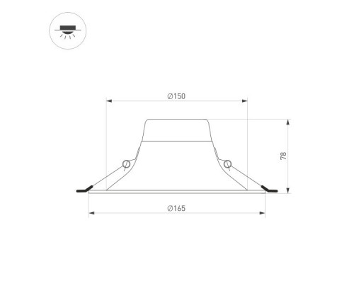 Сделать заказ Светильник Downlight Arlight 036603| VIVID-LIGHT.RU