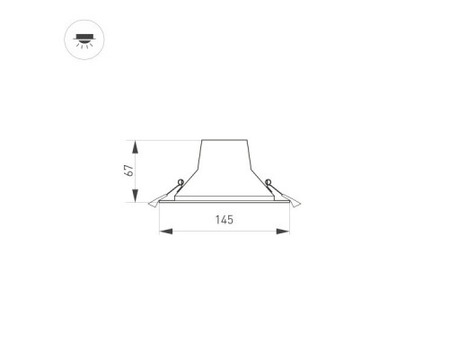 Купить Светильник Downlight Arlight 032432| VIVID-LIGHT.RU
