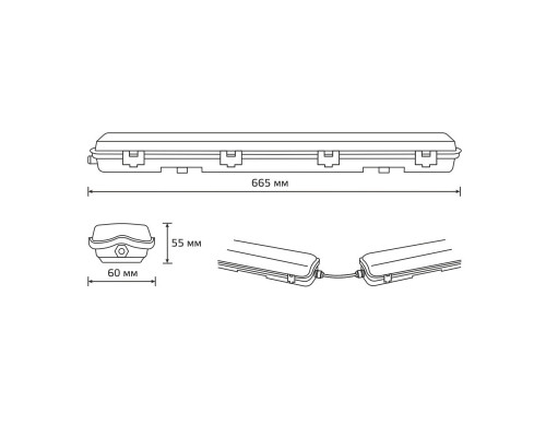 Оформить заказ Светильник промышленный Gauss 909437160| VIVID-LIGHT.RU