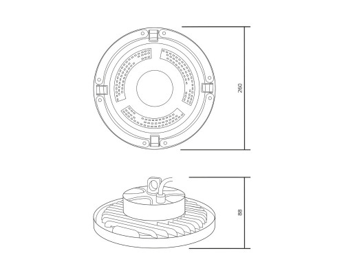 Купить Светильник промышленный Gauss 821536350| VIVID-LIGHT.RU
