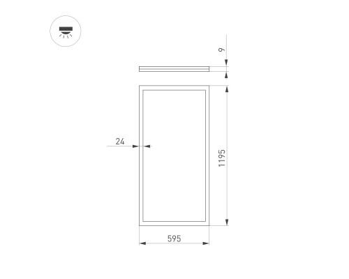 Оформить заказ Светодиодная панель Arlight 043583| VIVID-LIGHT.RU