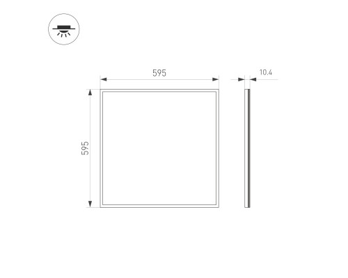 Оформить заказ Светодиодная панель Arlight 023144(1)| VIVID-LIGHT.RU