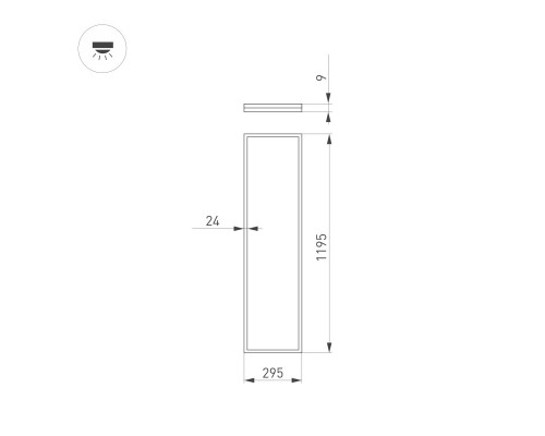 Заказать Светодиодная панель Arlight 043555| VIVID-LIGHT.RU