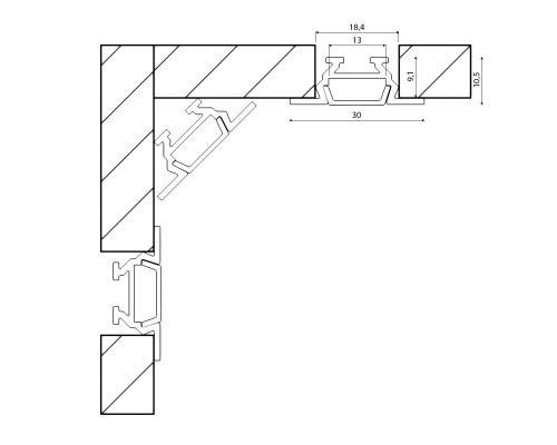 Купить Профиль SWG RC-1030| VIVID-LIGHT.RU