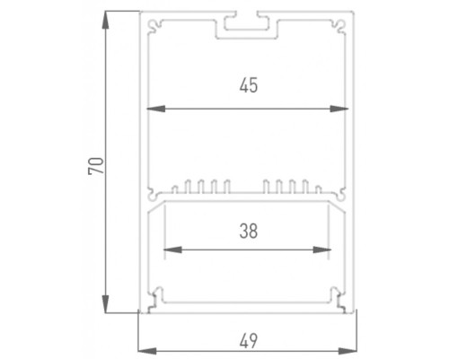 Купить Профиль DesignLed LS.4970| VIVID-LIGHT.RU