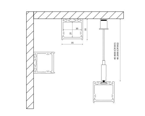 Сделать заказ Профиль DesignLed LS.3535-W| VIVID-LIGHT.RU