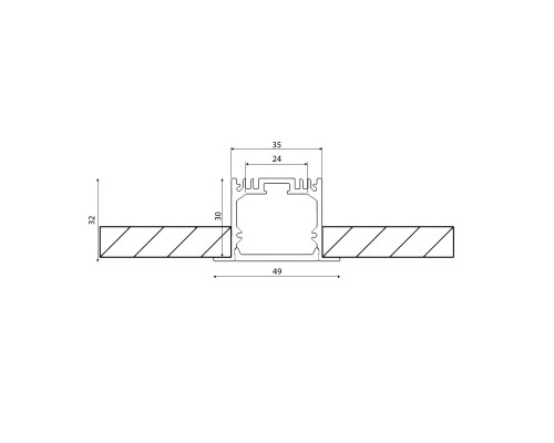 Оформить заказ Профиль DesignLed LE.4932| VIVID-LIGHT.RU