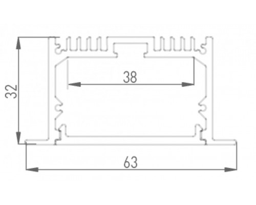 Сделать заказ Профиль DesignLed LE.6332| VIVID-LIGHT.RU