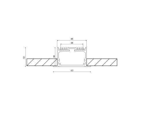 Сделать заказ Профиль DesignLed LE.6332-W| VIVID-LIGHT.RU