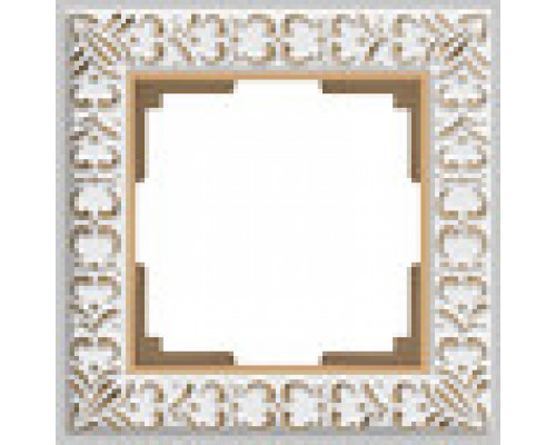 Оформить заказ Рамка Werkel WL07-Frame-01 (белое золото)| VIVID-LIGHT.RU