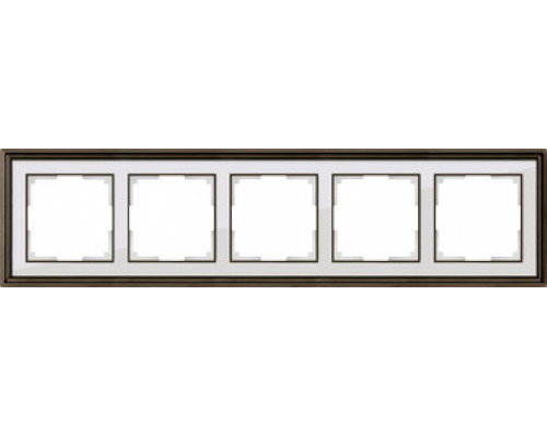 Заказать Рамка Werkel WL17-Frame-05 (бронза/белый)| VIVID-LIGHT.RU
