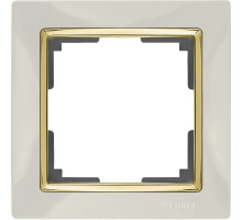 Рамка Werkel WL03-Frame-01-ivory-GD (слоновая кость/золото)