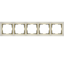 Рамка Werkel WL03-Frame-05-ivory-GD (слоновая кость/золото)