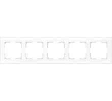 Рамка Werkel WL01-Frame-05 (белый,стекло)